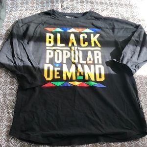 HGC Black by Popular Demand baseball shirt sz L